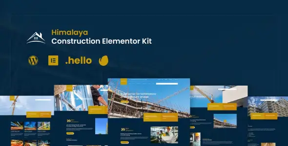 Himalaya – Construction Elementor Template Kit